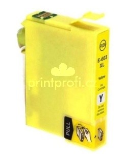 Epson 603 Y XL yellow cartridge žlutá kompatibilní inkoustová náplň pro tiskárnu Epson