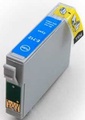 Epson T0712 cyan cartridge modrá azurová kompatibilní inkoustová náplň pro tiskárnu Epson Stylus SX417