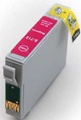 Epson T0713 magenta purpurová cartridge, červená kompatibilní inkoustová náplň pro tiskárnu Epson Stylus DX9200