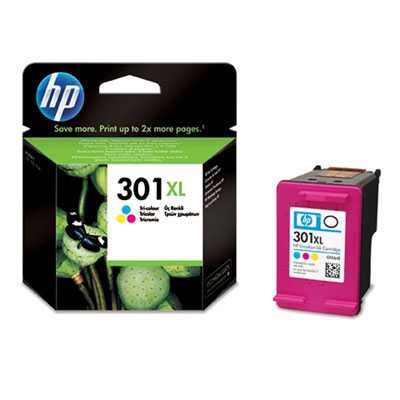 originál HP 301XL (CH564EE) color barevná inkoustová cartridge pro tiskárnu HP