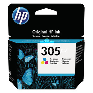 originl HP 305 color (3YM60AE) barevn cartridge originln inkoustov npl pro tiskrnu HP Envy Pro 6422