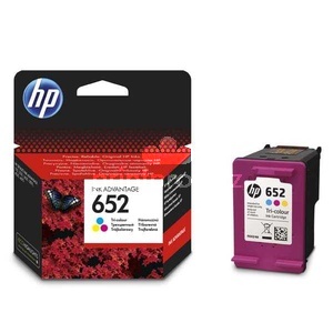 originl HP 652 color (F6V24AE) barevn cartridge originln inkoustov npl pro tiskrnu HP DeskJet Ink Advantage 3636 All-in-One