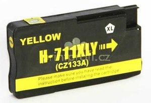 HP 711 (CZ132A) yellow cartridge lut inkoustov kompatibiln npl pro tiskrnu HP DesignJet T120
