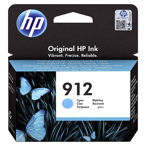 originál HP 912 C 3YL77AE cyan cartridge modrá originální inkoustová náplň pro tiskárnu HP