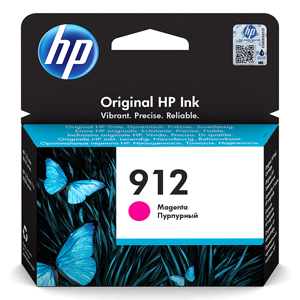 originál HP 912 M 3YL78AE magenta cartridge červená originální inkoustová náplň pro tiskárnu HP