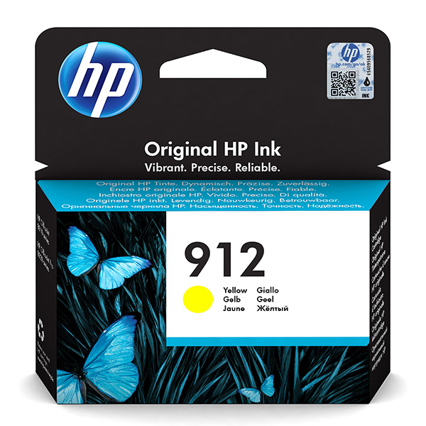 originál HP 912 Y 3YL79AE yellow cartridge žlutá originální inkoustová náplň pro tiskárnu HP