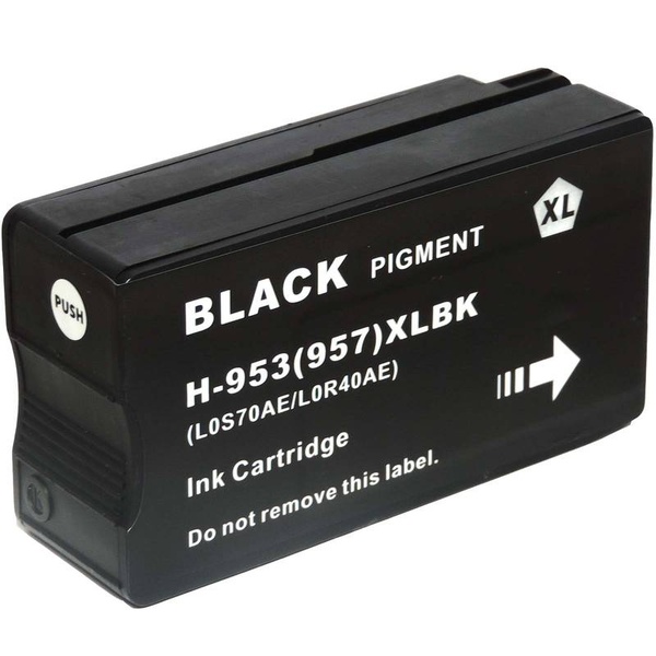 HP 953XL BK L0S70AE black cartridge černá kompatibilní inkoustová náplň pro tiskárnu HP