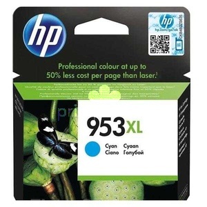 originl HP 953XLC F6U16AE cyan modr cartridge originln inkoustov npl pro tiskrnu HP OfficeJet Pro 8200 Series
