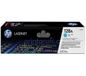 originl HP CE321A (HP 128A) cyan modr azurov originln toner pro tiskrnu HP Color LaserJet Pro CP1525n