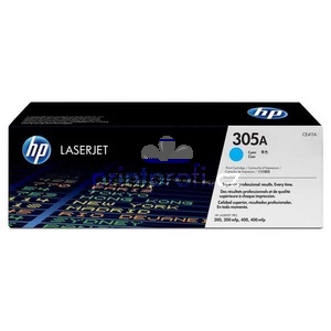 originl HP CE411A (HP 305A) cyan modr azurov originln toner pro tiskrnu HP LaserJet Pro 400 M451dn