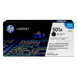 originl HP Q6470A, HP 501A black ern originln toner pro tiskrnu HP Color LaserJet CP3505