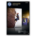 HP Advanced Glossy Photo Paper, foto papír, lesklý, zdokonalený, bílý, 10x15cm, 4x6'', 250 g/m2, 25 ks, Q8691A, inkoustový, bez okrajů Fotopapíry