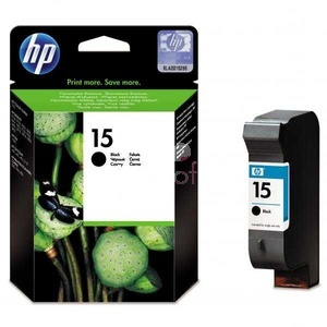 originl HP15 (C6615A - C6615D) black cartridge ern originln inkoustov npl pro tiskrnu HP DeskJet840