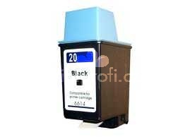 HP20 (C6614DE) black ern cartridge kompatibiln inkoustov npl pro tiskrnu HP Fax 1020