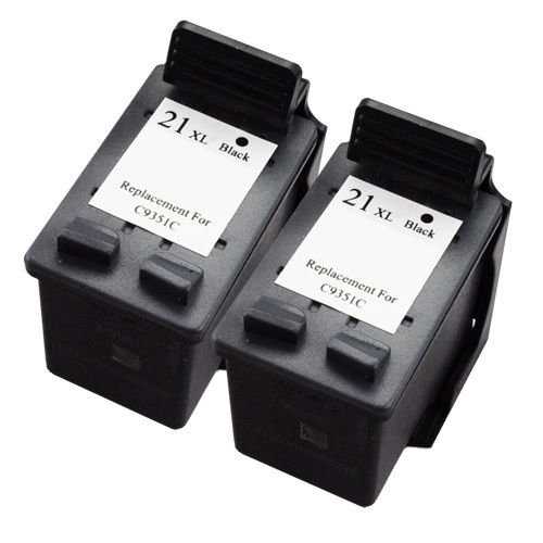 2x HP 21XL (C9351CE) black cartridge černá kompatibilní inkoustová náplň pro tiskárnu HP