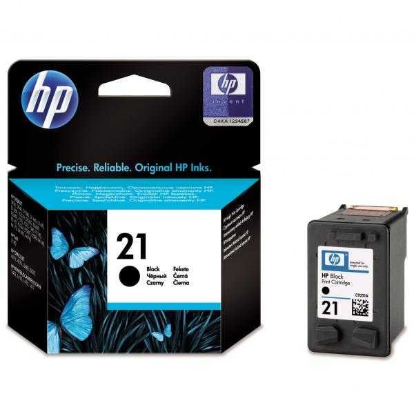 originál HP 21 (C9351A) black cartridge černá originální inkoustová náplň pro tiskárnu HP