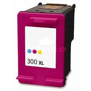 HP 300XL color (CC644EE) inkoustová kompatibilní barevná cartridge pro tiskárnu HP