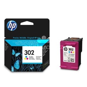 originl HP 302 (F6U65AE) color barevn cartridge originln inkoustov npl pro tiskrnu HP Envy 4526 e-All-in-One