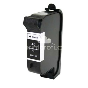HP45 (51645A) black ern cartridge kompatibiln inkoustov npl pro tiskrnu HP Photosmart P1000