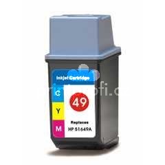 HP49 (51649A) color barevná cartridge kompatibilní inkoustová náplň pro tiskárnu HP