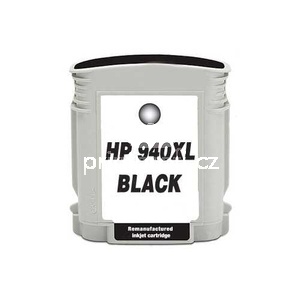 HP 940XL (C4906AE) black černá kompatibilní inkoustová cartridge pro tiskárnu HP