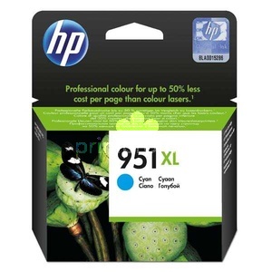 originl HP 951XL (CN046AE) cyan azurov modr originln inkoustov cartridge pro tiskrnu HP OfficeJet Pro 8600 Premium