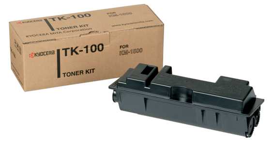originál Kyocera TK-100 black černý originální toner pro tiskárnu Kyocera