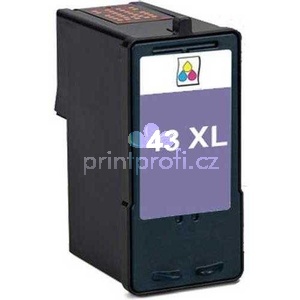 Lexmark 18Y0143 - 43# color barevn inkoustov kompatibiln cartridge pro tiskrnu Lexmark X4975
