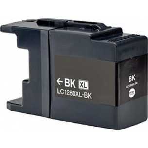 4x Brother LC-1280XLBK black černá kompatibilní inkoustová cartridge pro tiskárnu Brother