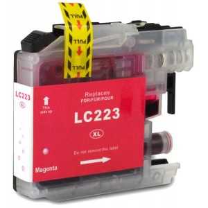 Brother LC-223M magenta purpurová červená kompatibilní inkoustová cartridge pro tiskárnu Brother