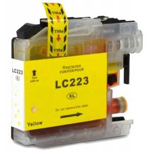 Brother LC-223Y yellow žlutá kompatibilní inkoustová cartridge pro tiskárnu Brother