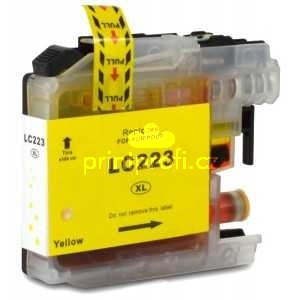 Brother LC-223Y yellow lut kompatibiln inkoustov cartridge pro tiskrnu Brother MFCJ5620DW