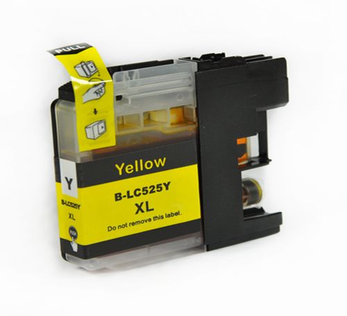 Brother LC-525XLY yellow žlutá kompatibilní inkoustová cartridge pro tiskárnu Brother