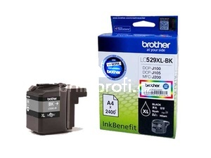 originl Brother LC-529XLBK black ern originln inkoustov cartridge pro tiskrnu Brother DCPJ105