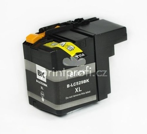 Brother LC-529XLBK black ern kompatibiln inkoustov cartridge pro tiskrnu Brother DCPJ105