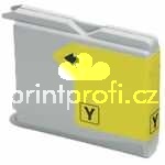 Brother LC970y/LC1000y yellow cartridge lut kompatibiln inkoustov npl pro tiskrnu Brother FAX1560