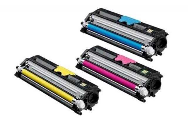 barevná sada Konica Minolta A0V30NH (A0V306H, A0V30HH, A0V30CH) - 3x kompatibilní tonery do tiskárny Konica Minolta