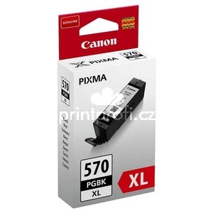 originl Canon PGI-570XL BK black cartridge ern inkoustov npl pro tiskrnu Canon PIXMA MG5752