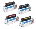 originální sada tonerů HP 304A (HP CC530A, CC531A, CC532A, CC533A) 4x originální toner pro tiskárnu HP Color LaserJet CP2025x