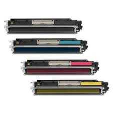 sada HP 126A - (HP CE310A, CE311A, CE312A, CE313A) - 4x kompatibilní tonery pro tiskárnu HP