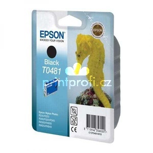 originl Epson T0481 black cartridge, ern originln inkoustov npl pro tiskrnu Epson Stylus Photo R300 M