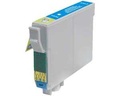 Epson T0802 cyan cartridge modrá azurová kompatibilní inkoustová náplň pro tiskárnu Epson T0801/T0807