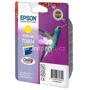 originl Epson T0804 yellow cartridge lut inkoustov npl pro tiskrnu Epson Stylus Photo R360