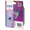 originál Epson T0806 magenta cartridge světlá purpurová originální inkoustová náplň pro tiskárnu Epson Stylus Photo RX560