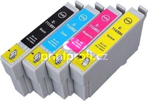 sada Epson T0895 - 4 kusy (T0891, T0892, T0893, T0894) kompatibiln npln - inkousty pro tiskrnu Epson Stylus Office BX300F