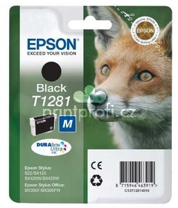 originl Epson T1281 black cartridge ern originln inkoustov npl pro tiskrnu Epson Stylus SX430W