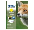 originál Epson T1284 yellow cartridge žlutá originální inkoustová náplň pro tiskárnu Epson Stylus SX440W