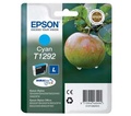 originál Epson T1292 cyan cartridge modrá azurová originální inkoustová náplň pro tiskárnu Epson Stylus SX535WD