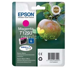 originl Epson T1293 magenta cartridge purpurov originln inkoustov npl pro tiskrnu Epson Stylus SX445W