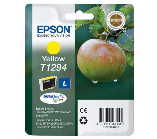originál Epson T1294 yellow cartridge žlutá originální inkoustová náplň pro tiskárnu Epson